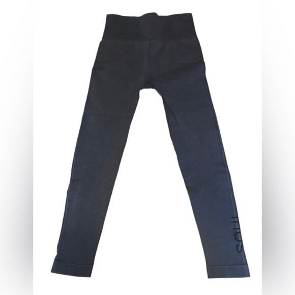 SOUL by SOULCYCLE Miner Multi Rib Seamless Tights Gray Size Medium - Picture 5 of 10